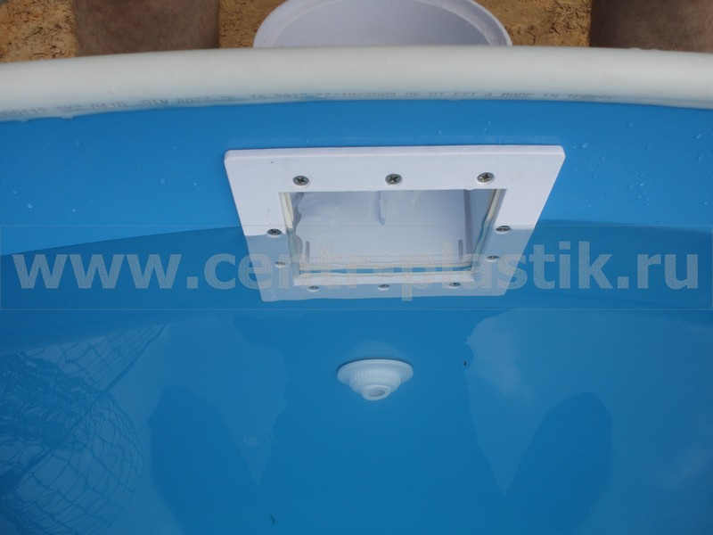 Скиммер пластикового бассейна очистка воды