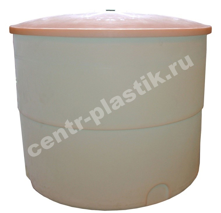 Круглая купель из полипропилена для бани