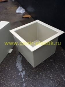 Ванна травления прямоугольная объемом 80 литров
