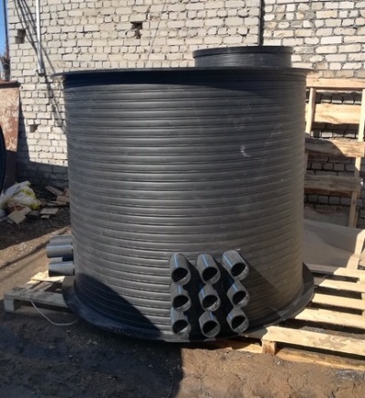 Полиэтиленовый кабельный колодец Ø 2000 Н 2000