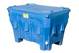 Изотермический контейнер 600 л (ИК600С) с крышкой