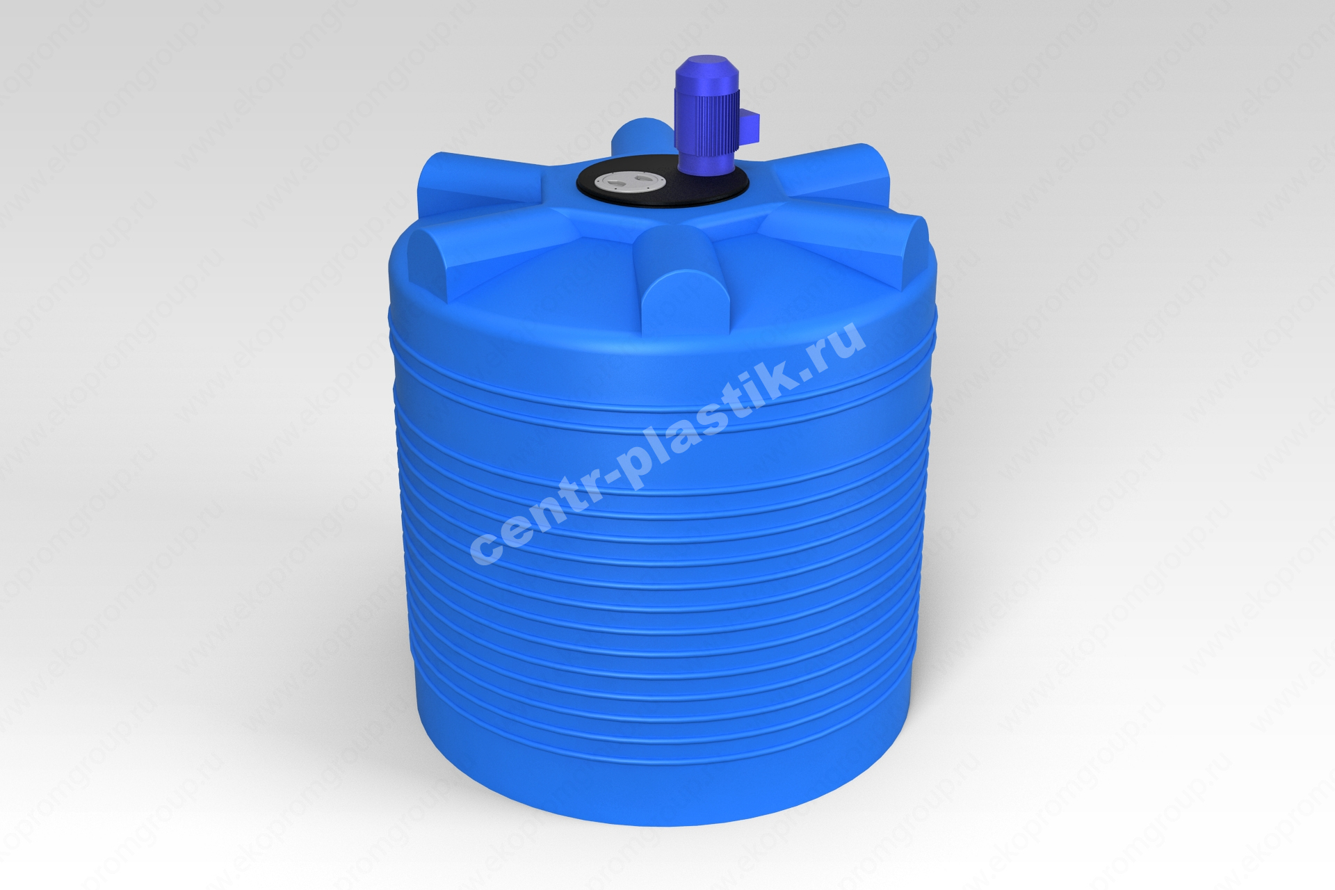 Установка мешалки на пластиковую ёмкость: вибрация, усиление, расчёт крепления