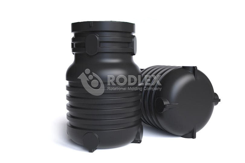 Пластиковый колодец цельнолитой с дном Родлекс-КДУ