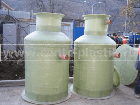 Жироотделитель из стеклопластика