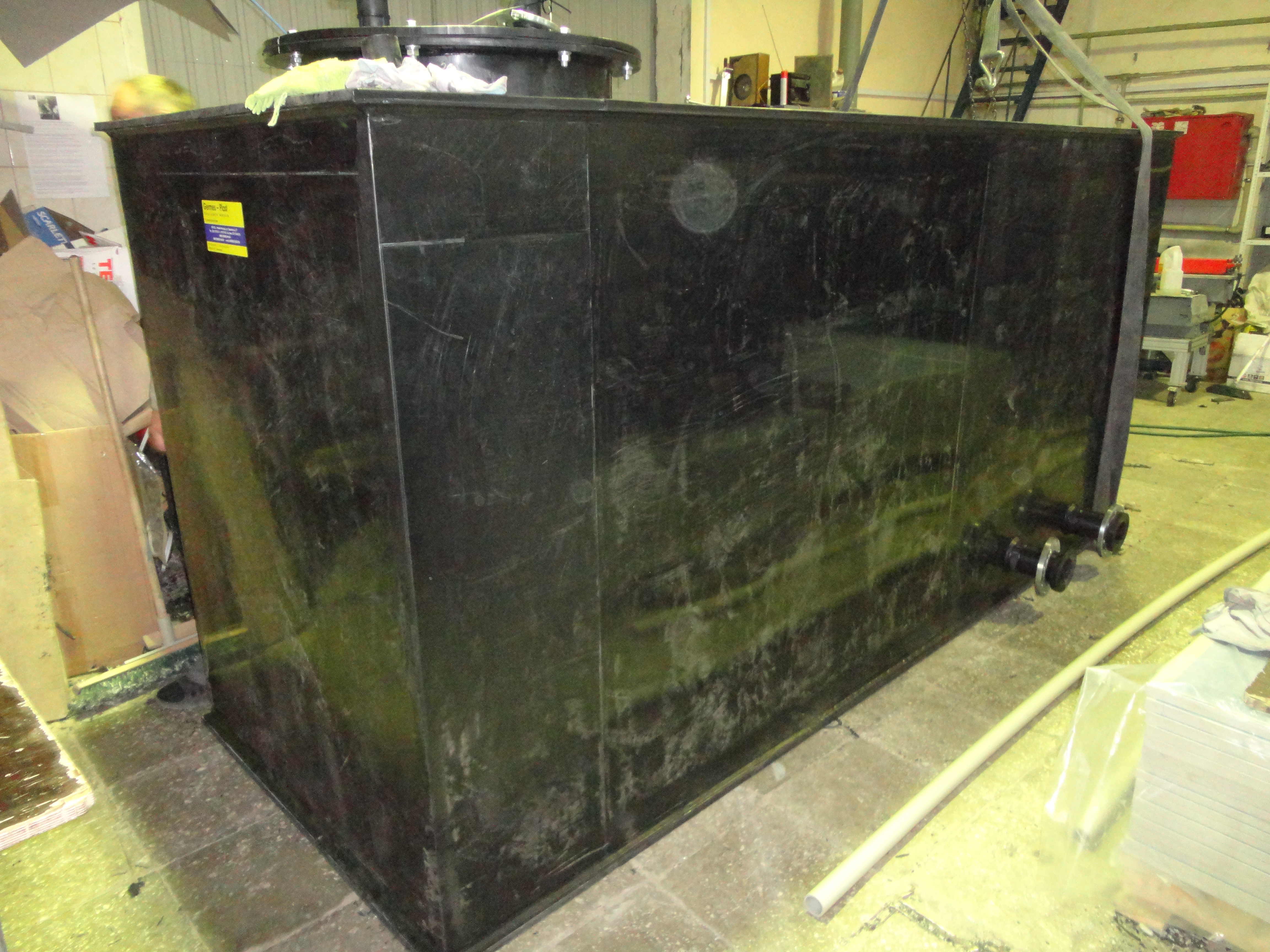 Полиэтиленовый бак на 5 м³ для солярки