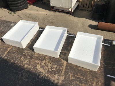 Полиэтиленовые поддоны 700х500х180