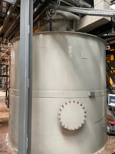 Полипропиленовый декрбонизатор нижняя часть Ø 3400 Н 4000