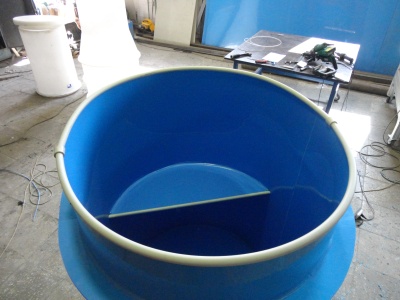 Полипропиленовая купель 1300х1200х1300с сидением