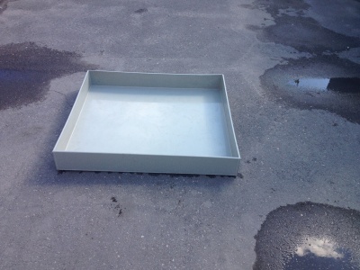 Полипропиленовый поддон 1200х1200х150