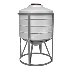 Пластиковая емкость ФМ 500 в обрешетке