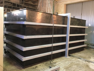 Полиэтиленовая емкость на 20 м³ для дизельного топлива 