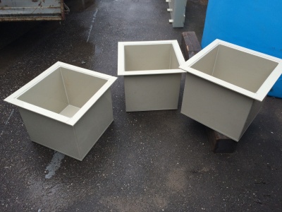 Полипропиленовая ванна вставка в металлическую ванну 450х450х400