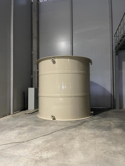 Полипропиленовая емкость на 50 м³ для питьевой воды