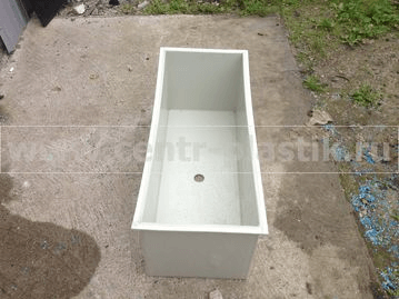 Открытая емкость 400х400х600 (техн. вода)