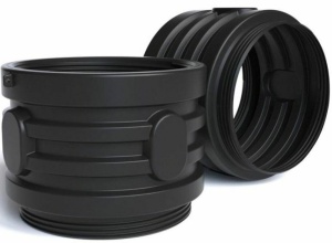 Крышка колодца «Росток» пластиковая (зеленая)