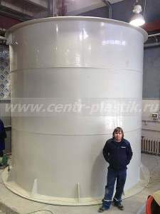 Накопительная вертикально-цилиндрическая емкость 50 м³
