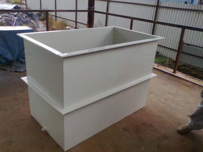 Полипропиленовая ванна 1200х800х1000 для гальваники