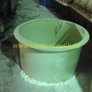 Ванна с отбортовкой на 0,85 м³