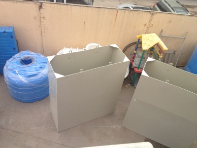 Полипропиленовая вставка в металлическую ванну для гальванического производства