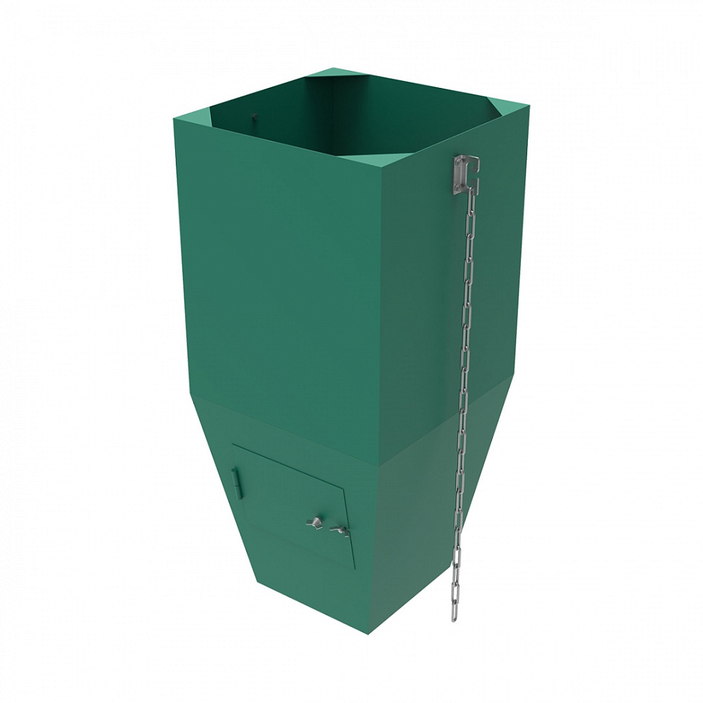 Гаситель скорости металлический зеленый