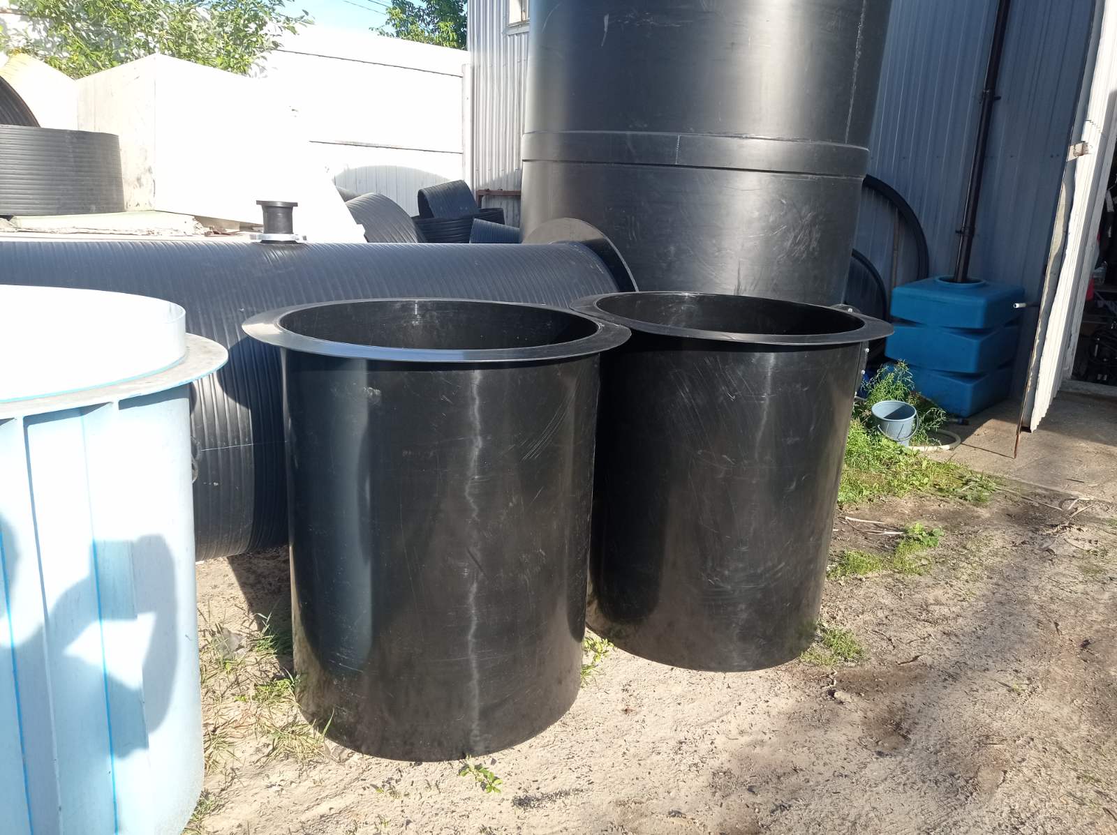 Пластиковые вставки в бетонные кольца Ø 950 Н 1200