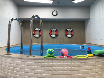 Полипропиленовый круглый бассейн Ø 3000 Н 1500 с отделкой