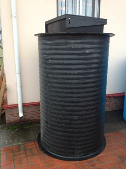 Полиэтиленовый кессон (обсадной колодец для скважены) Ø 1200 Н 2300