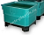 Контейнер 600 л на тележке c колесами КЛ650СПТ