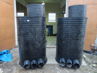 Полиэтиленовые колодцы для тепловых сетей