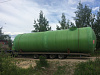Стеклопластиковый подземный резервуар на 150 м³ Ø 3600 L 15000 для технической воды