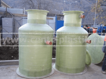 Жироотделитель из стеклопластика