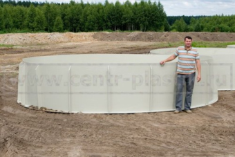 Бассейн для выращивания рыбы