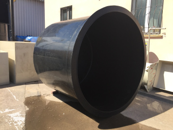 Пластиковая вставка в бетонный колодец Ø 1950 Н 1800