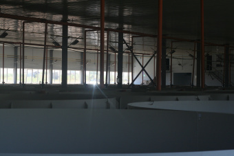 Бассейн для выращивания рыбы