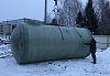 Стеклопластиковый подземный резервуар на 29 м³ Ø 2500 L 5100 для питьевой воды