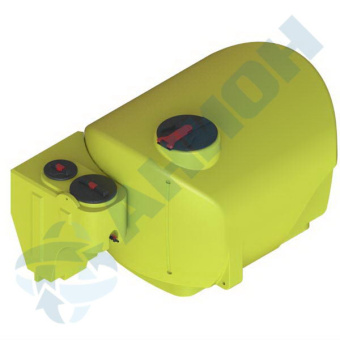 Пластиковая горизонтальная емкость 2500ВФК3 на 2500 л