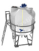 Емкость ЦКТ 5000 с лопастной мешалкой