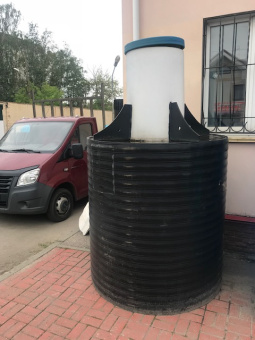 Полиэтиленовый колодец для ливневых стоков Ø 1500 Н 2300