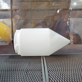 Пластиковая емкость ФМ 120 в обрешетке