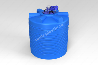 Емкость ЭВЛ 1000 с лопастной мешалкой