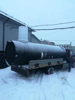 Полиэтиленовый подземный резервуар на 10 м³ Ø 1500 L 5700 для технической воды