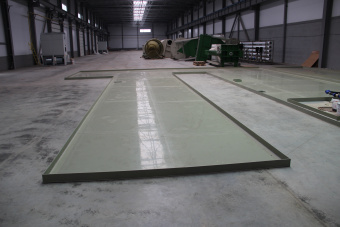 Полипропиленовые поддоны для промышленного оборудования