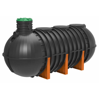 Пожарный резервуар Техно-Пласт с греющим кабелем на 40 м³