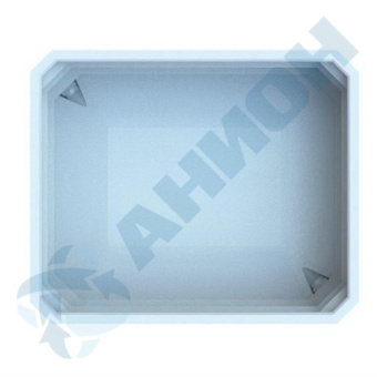 Контейнер 640 л для пищевых продуктов на пластиковом поддоне (КЛ650СП)