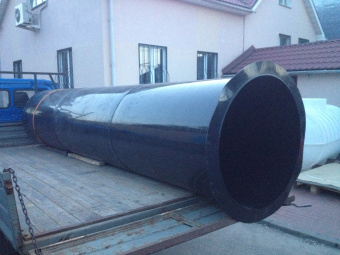 Полиэтиленовая вставки в бетонные кольца Ø 950 Н 5000