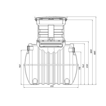 Барьер водоналивной 1,2 м (БВ1200)