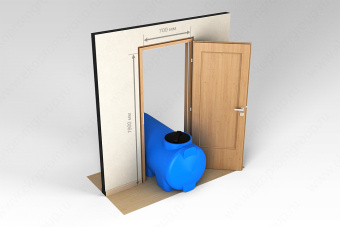 Пластиковая емкость Н 500