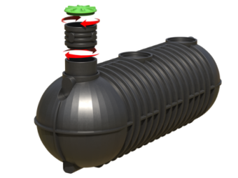 Резервуар пожарный MT-G 60000 подземный