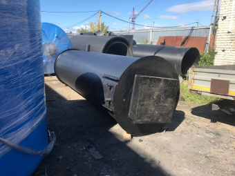 Полиэтиленовая  ЛНС Ø 1200 Н 4500 на базе насосов Вило