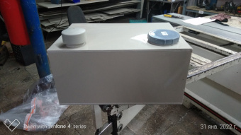 Транспортный бак на 45 литров 510х360х250 для дизельного топлива